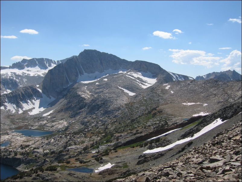 2006-09-10 Excelsior, North Pk (31) North Pk with East and North ridge, which I took